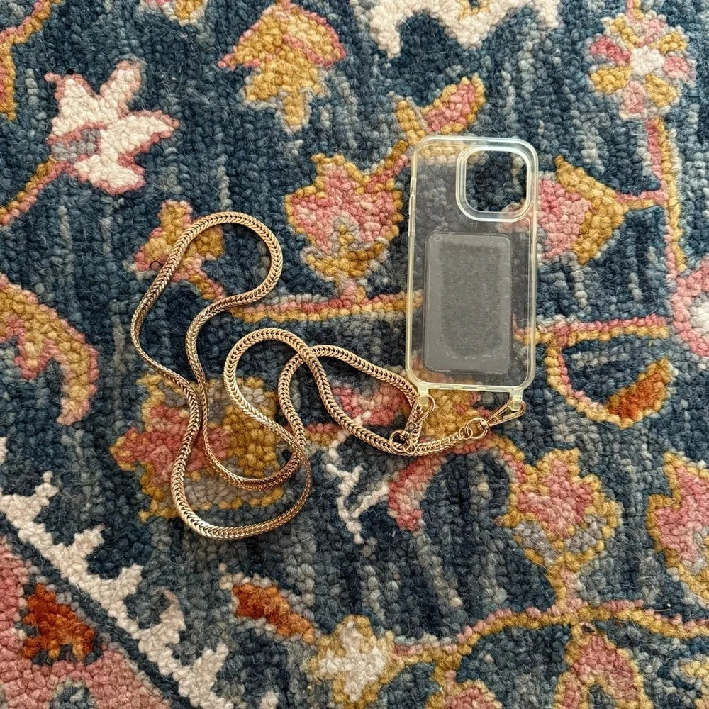 Keebos Crossbody Phone Case - Royal (Gold Chain) Iphone 14 Pro Max